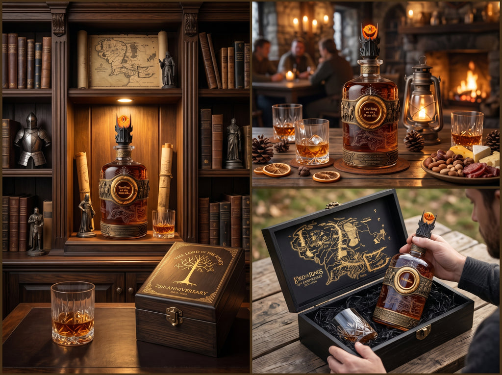 The Lord of the Rings: The Fellowship of the Ring 25th Anniversary Whiskey Decanter