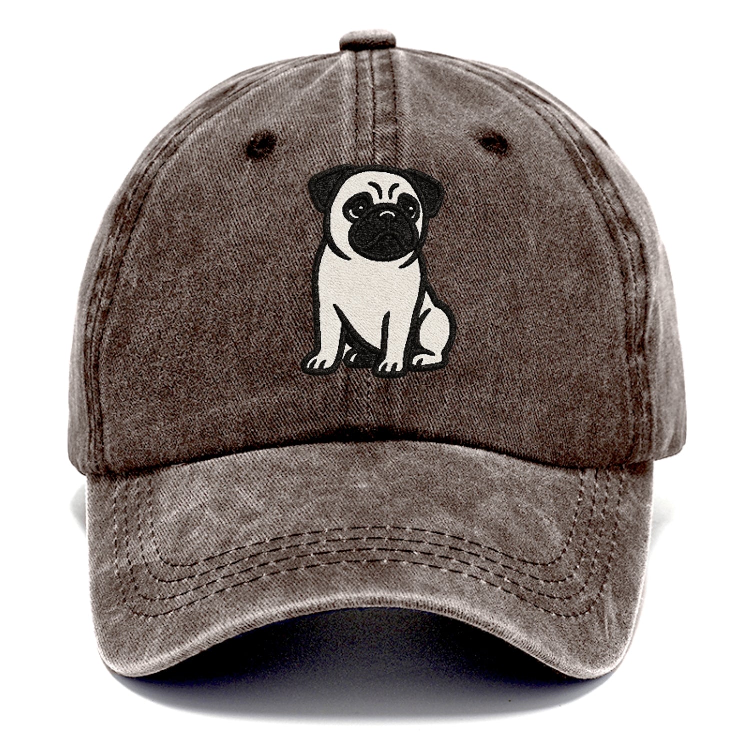 Black Pug Charming Companion Classic Cap