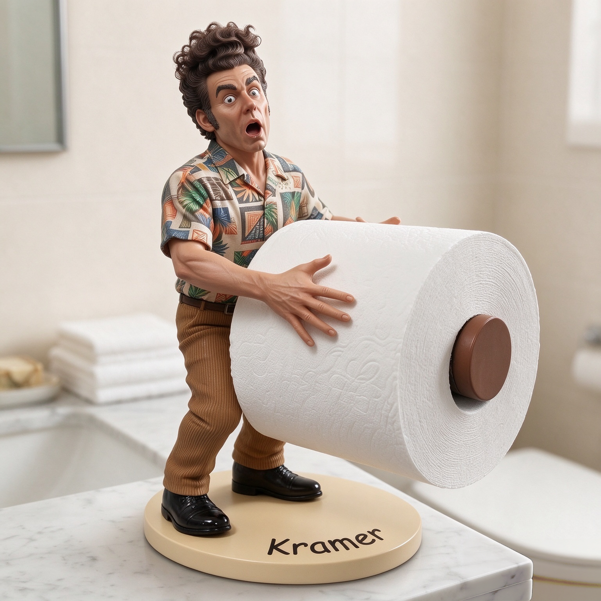"Bring the Seinfeld Chaos Straight to Your Bathroom" 📺