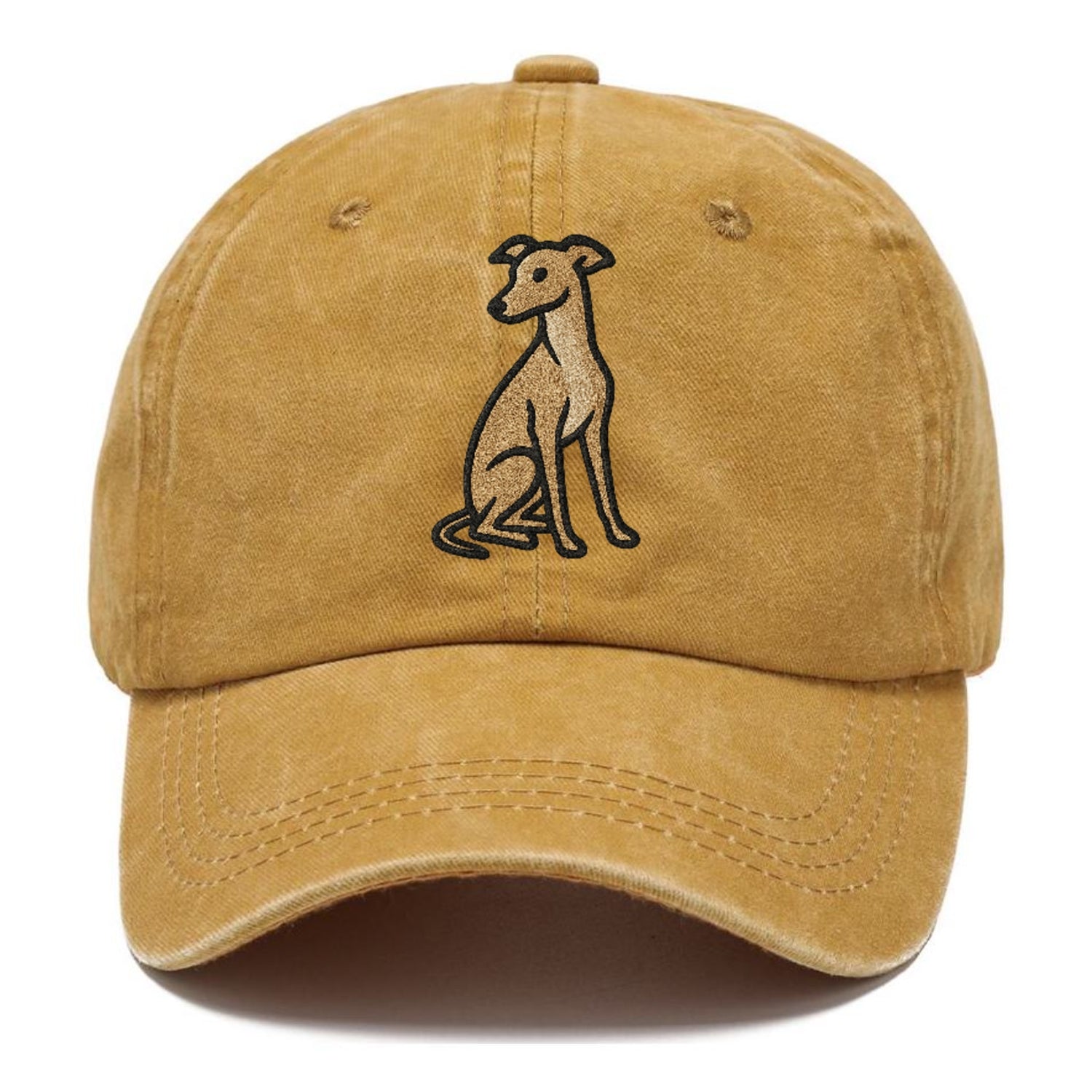 Whippet Fawn Colored Design Classic Cap