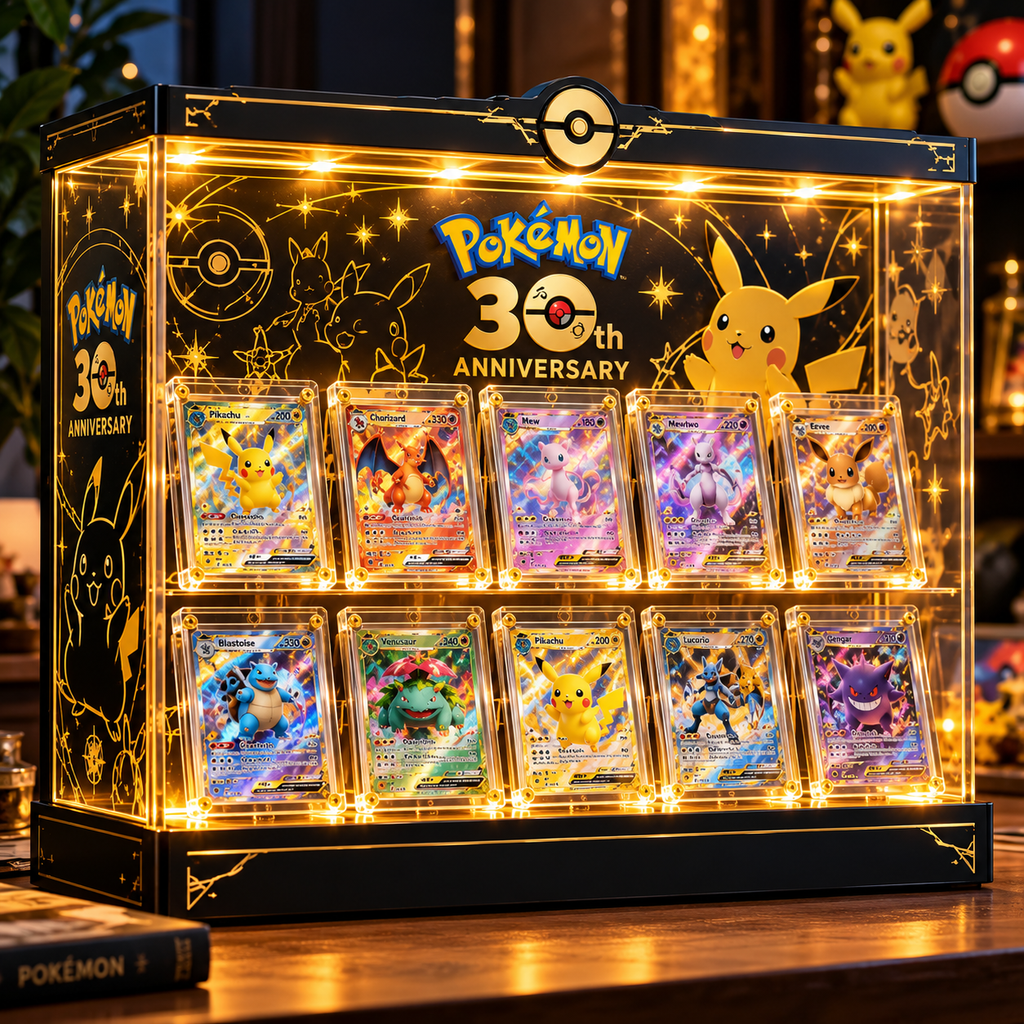 Pokémon 30th Anniversary Collector's Card Display Box