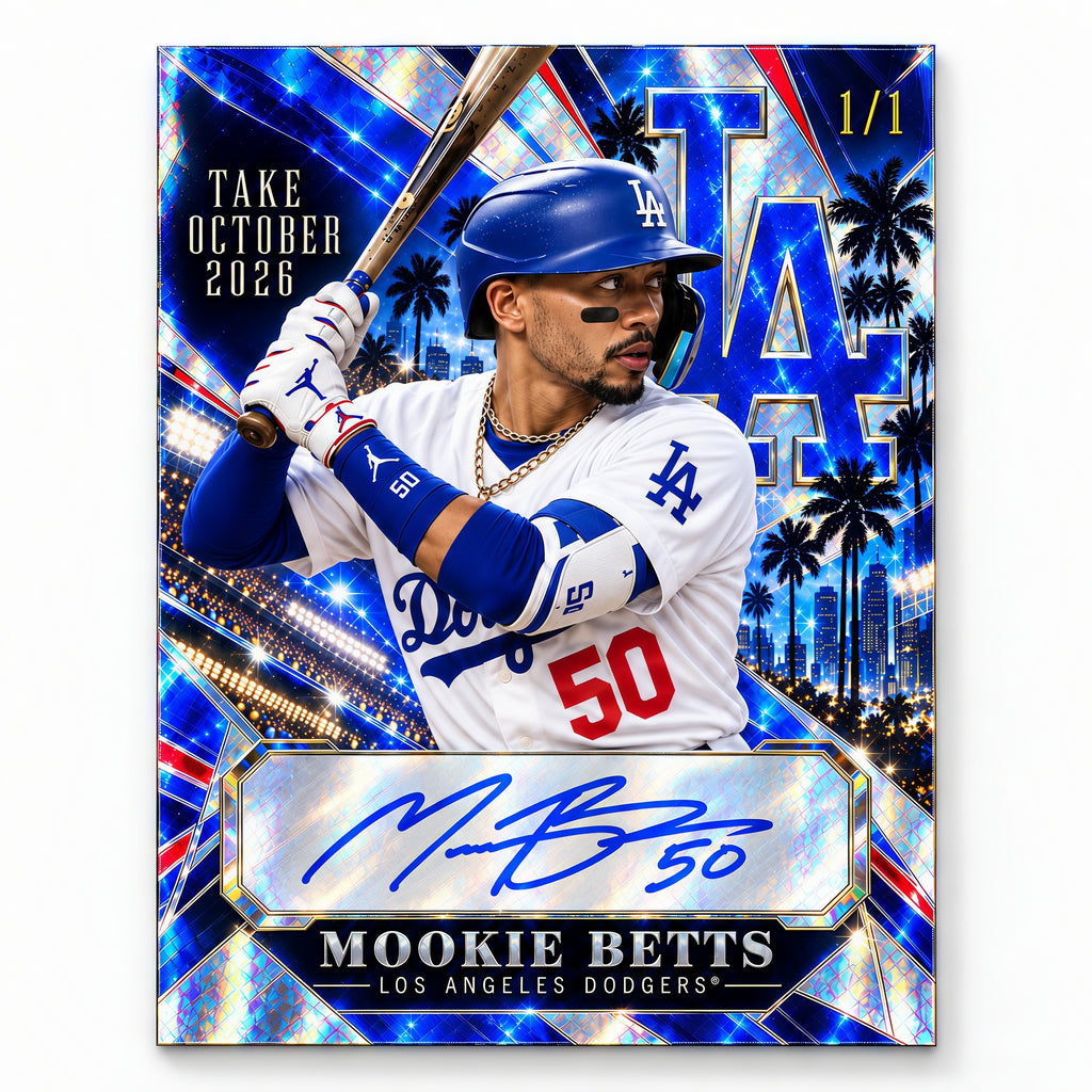 It's Time for Dodger Baseball! Dodgers “Take October” Trading Card Hobby Box