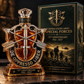 United States Army Special Forces 75th Anniversary Whiskey Bottle