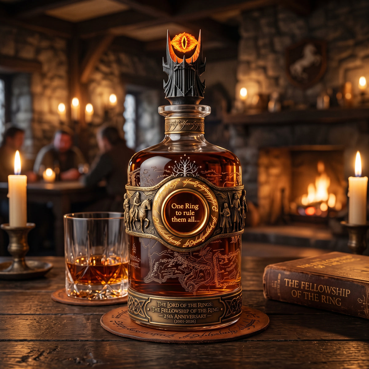 The Lord of the Rings: The Fellowship of the Ring 25th Anniversary Whiskey Decanter