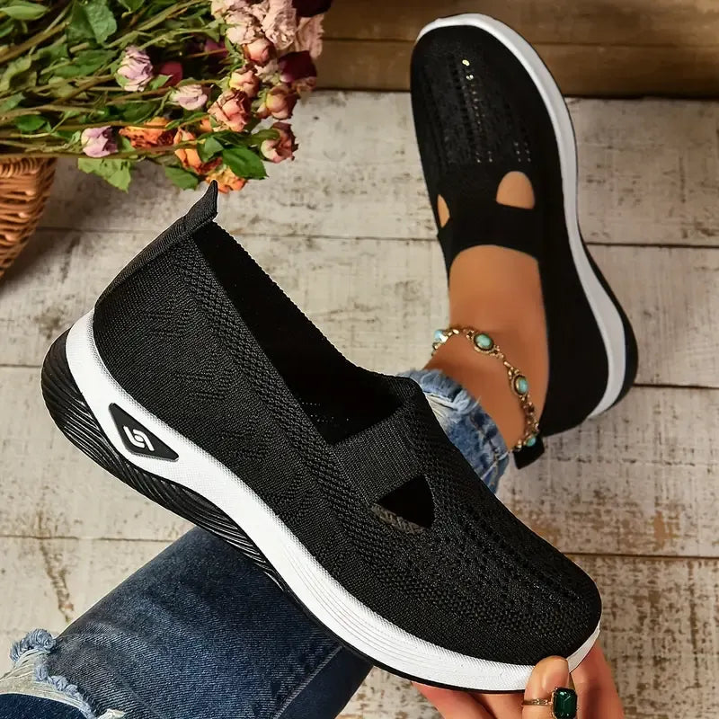 🔥Last Day Promotion 70% OFF - Women's Casual Breathable Slip On Orthopaedic Walking Sneakers