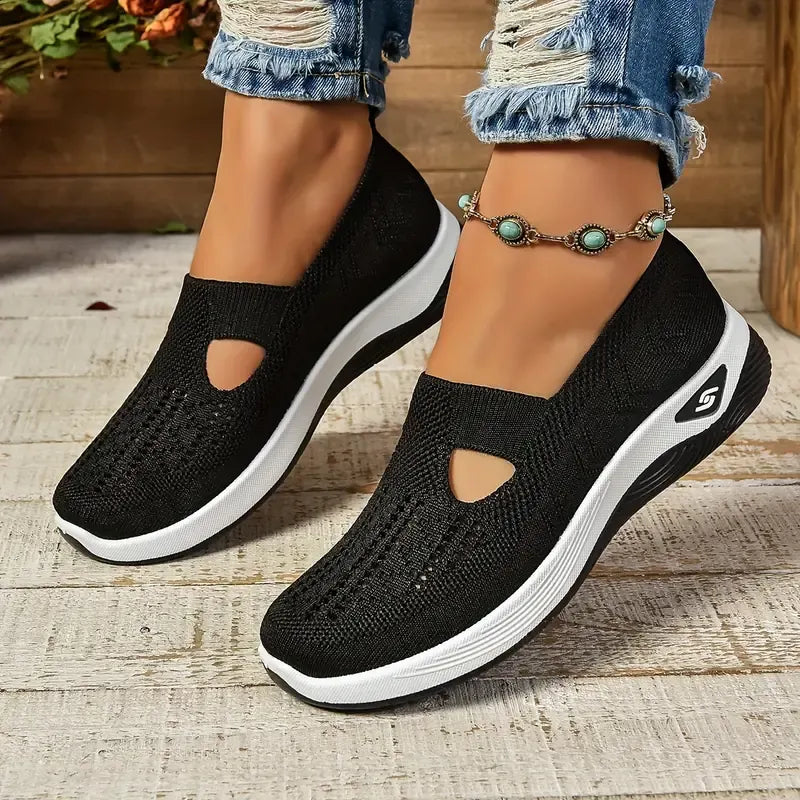 🔥Last Day Promotion 70% OFF - Women's Casual Breathable Slip On Orthopaedic Walking Sneakers