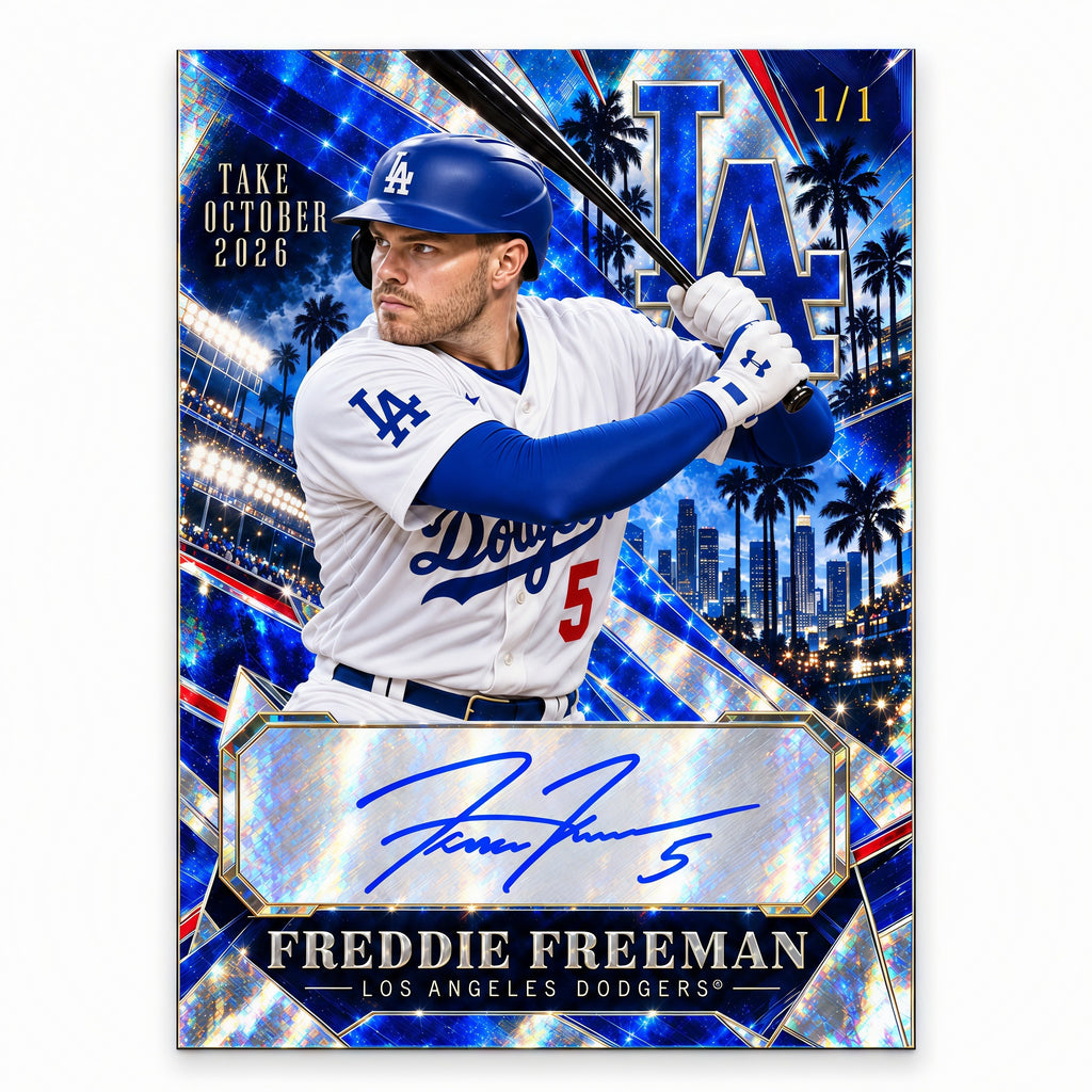 It's Time for Dodger Baseball! Dodgers “Take October” Trading Card Hobby Box