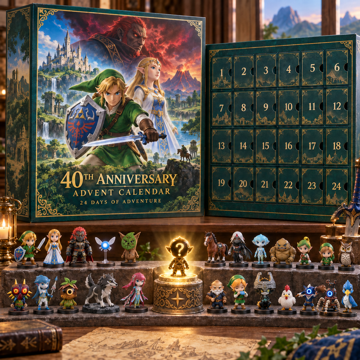 40th Anniversary Fantasy Quest Advent Calendar – 24 Days of Adventure