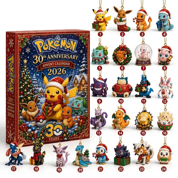Pokémon 30th Anniversary Advent Calendar