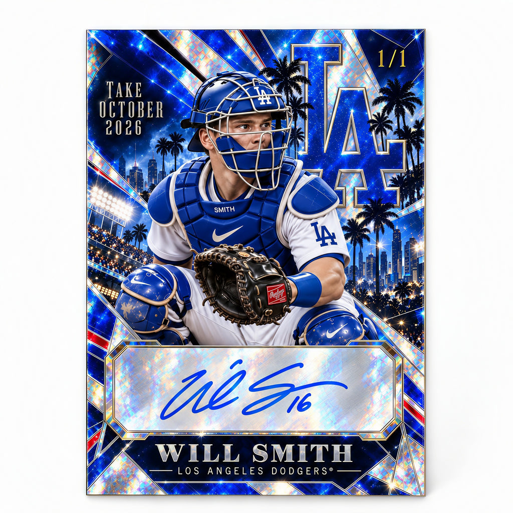It's Time for Dodger Baseball! Dodgers “Take October” Trading Card Hobby Box