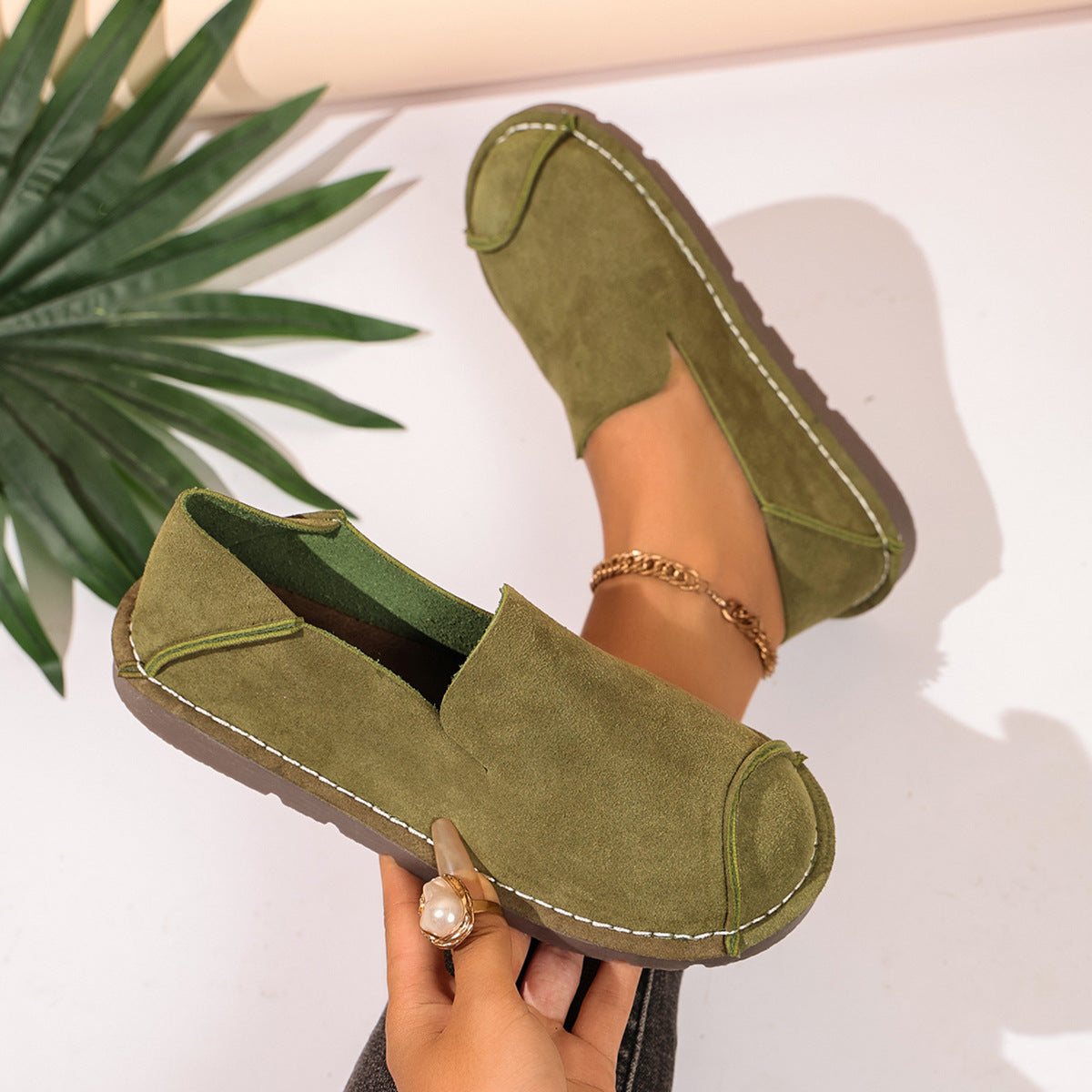 💥 Mega Sale - 50% OFF Best Sellers Today Only! 💥Women’s Wide Fit Comfort Slip-On Shoes