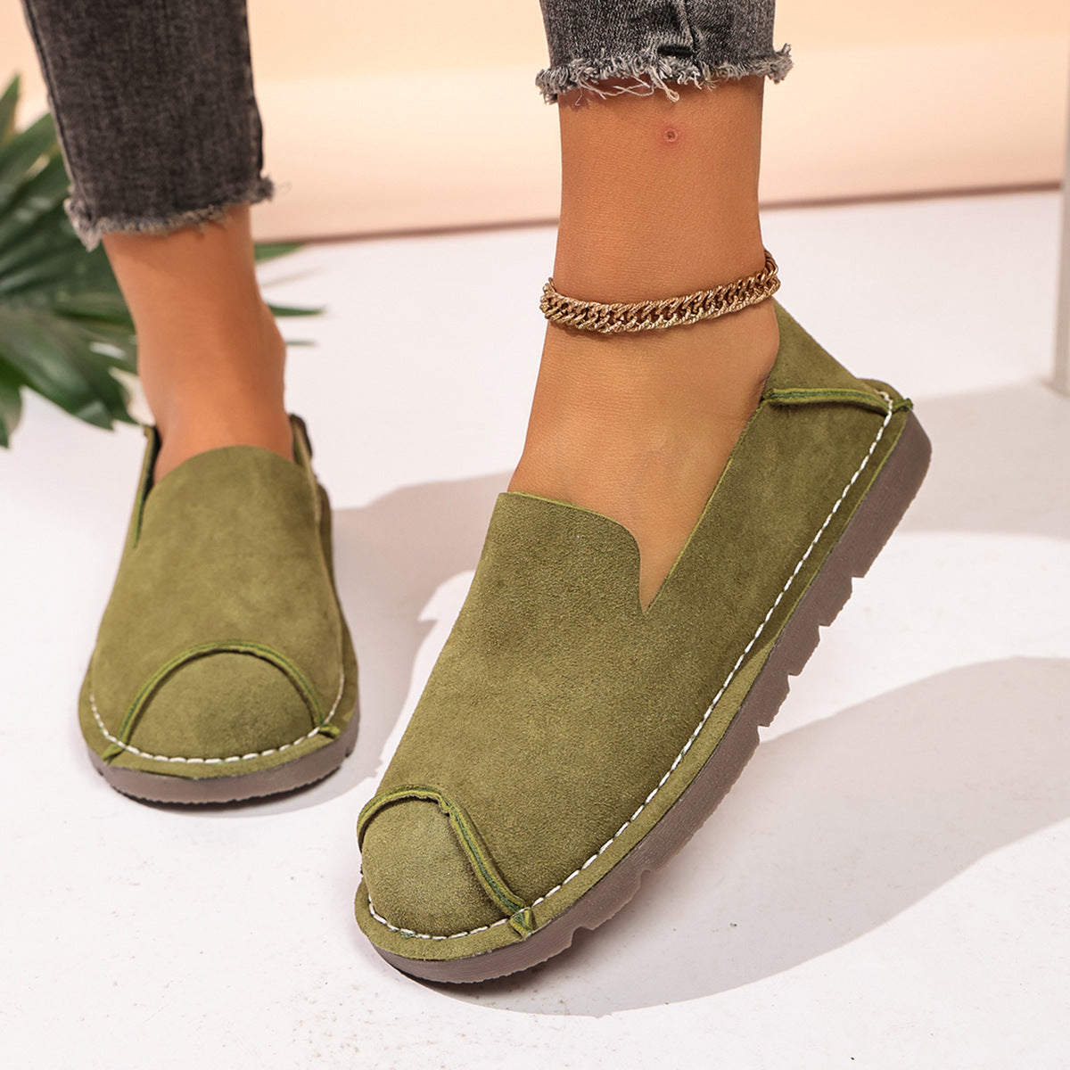 💥 Mega Sale - 50% OFF Best Sellers Today Only! 💥Women’s Wide Fit Comfort Slip-On Shoes
