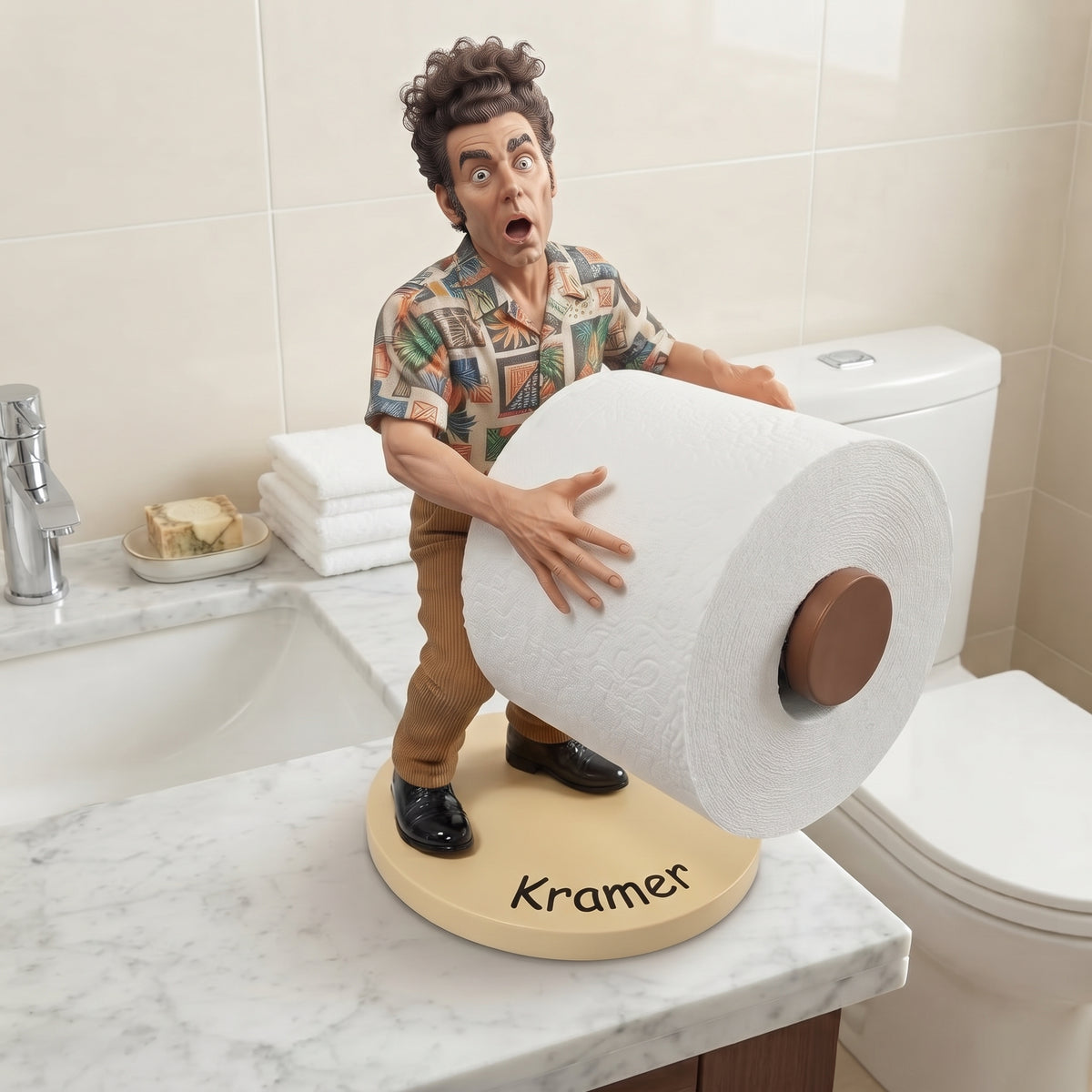 "Bring the Seinfeld Chaos Straight to Your Bathroom" 📺