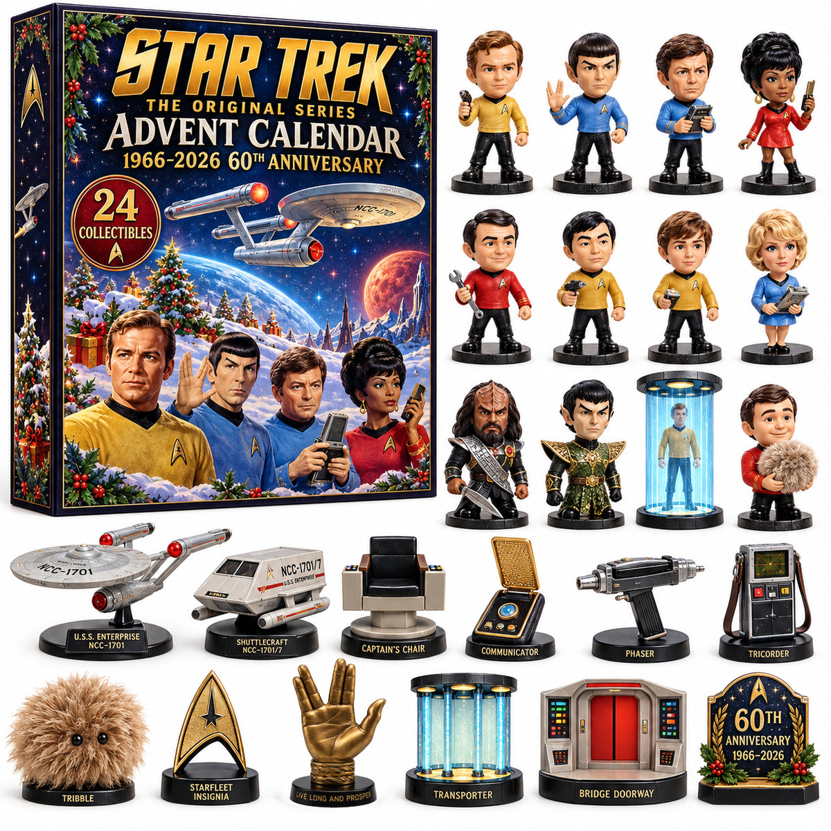 Star Trek 60th Anniversary (1966–2026) Advent Calendar