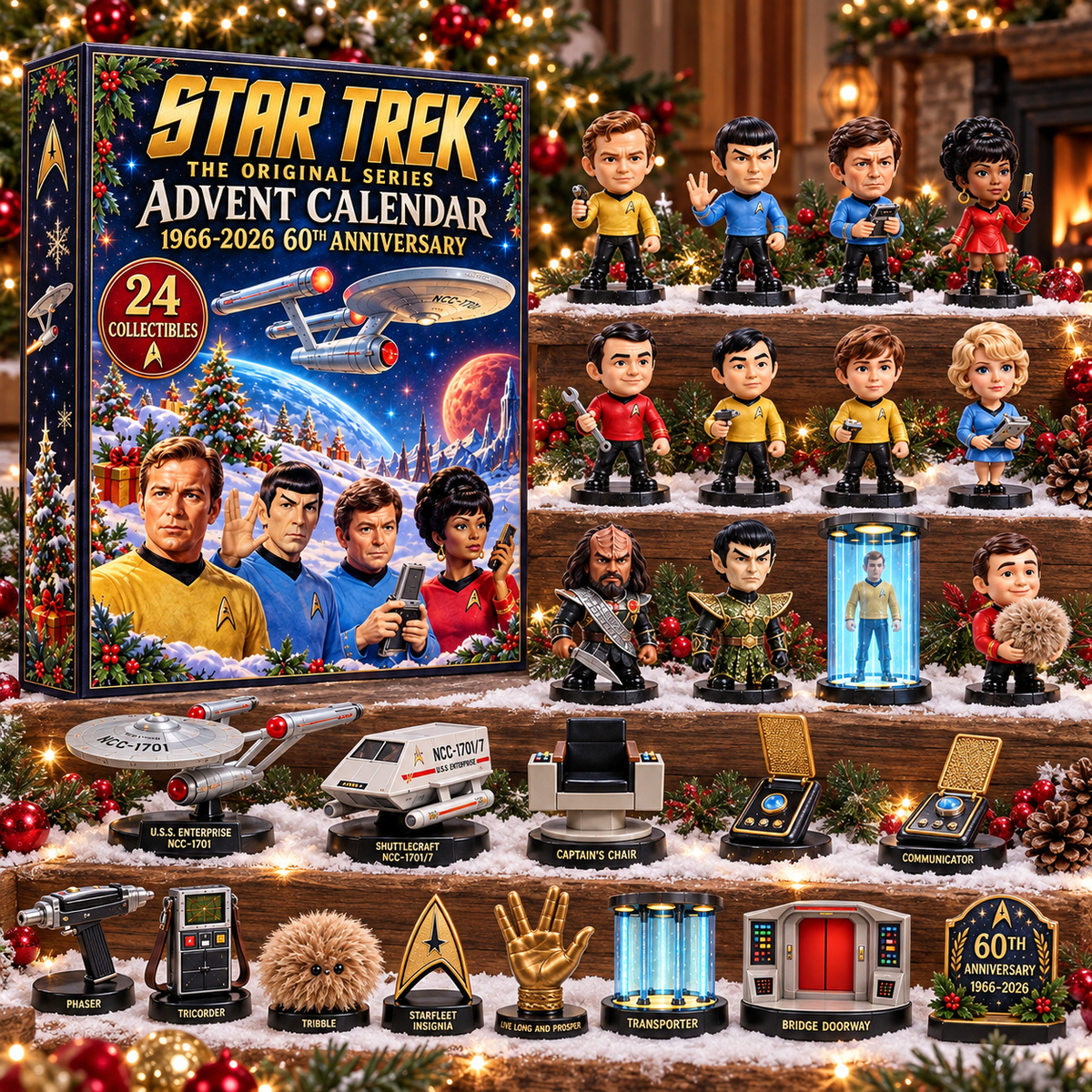 Star Trek 60th Anniversary (1966–2026) Advent Calendar