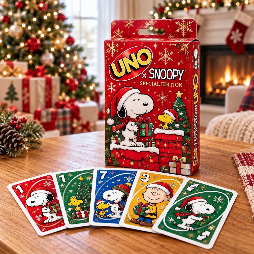 SNPY Christmas UNO Card Game – Christmas Fun for Family & Friends