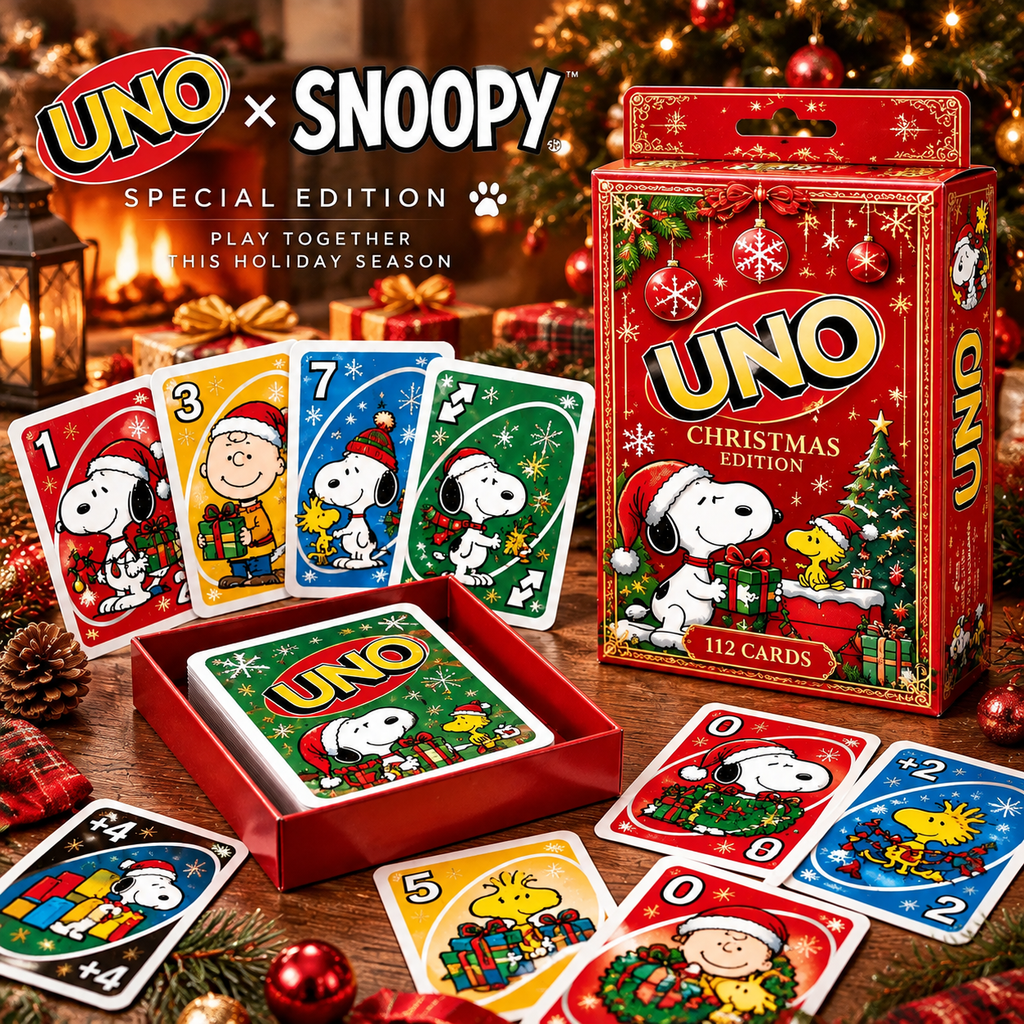 SNPY Christmas UNO Card Game – Christmas Fun for Family & Friends