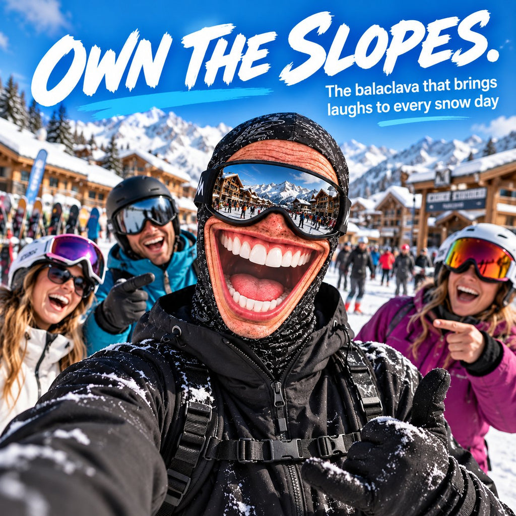 😄 Funny Face Ski Balaclava