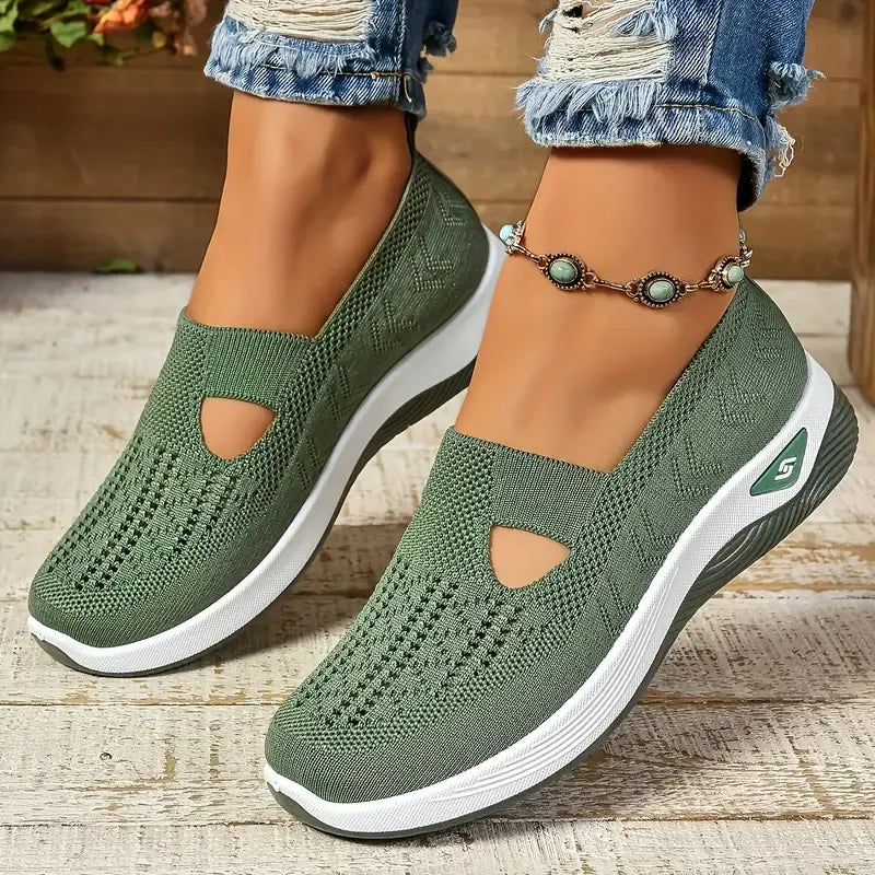 🔥Last Day Promotion 70% OFF - Women's Casual Breathable Slip On Orthopaedic Walking Sneakers
