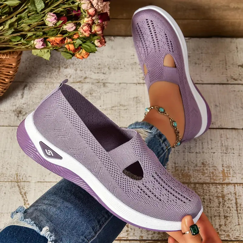 🔥Last Day Promotion 70% OFF - Women's Casual Breathable Slip On Orthopaedic Walking Sneakers