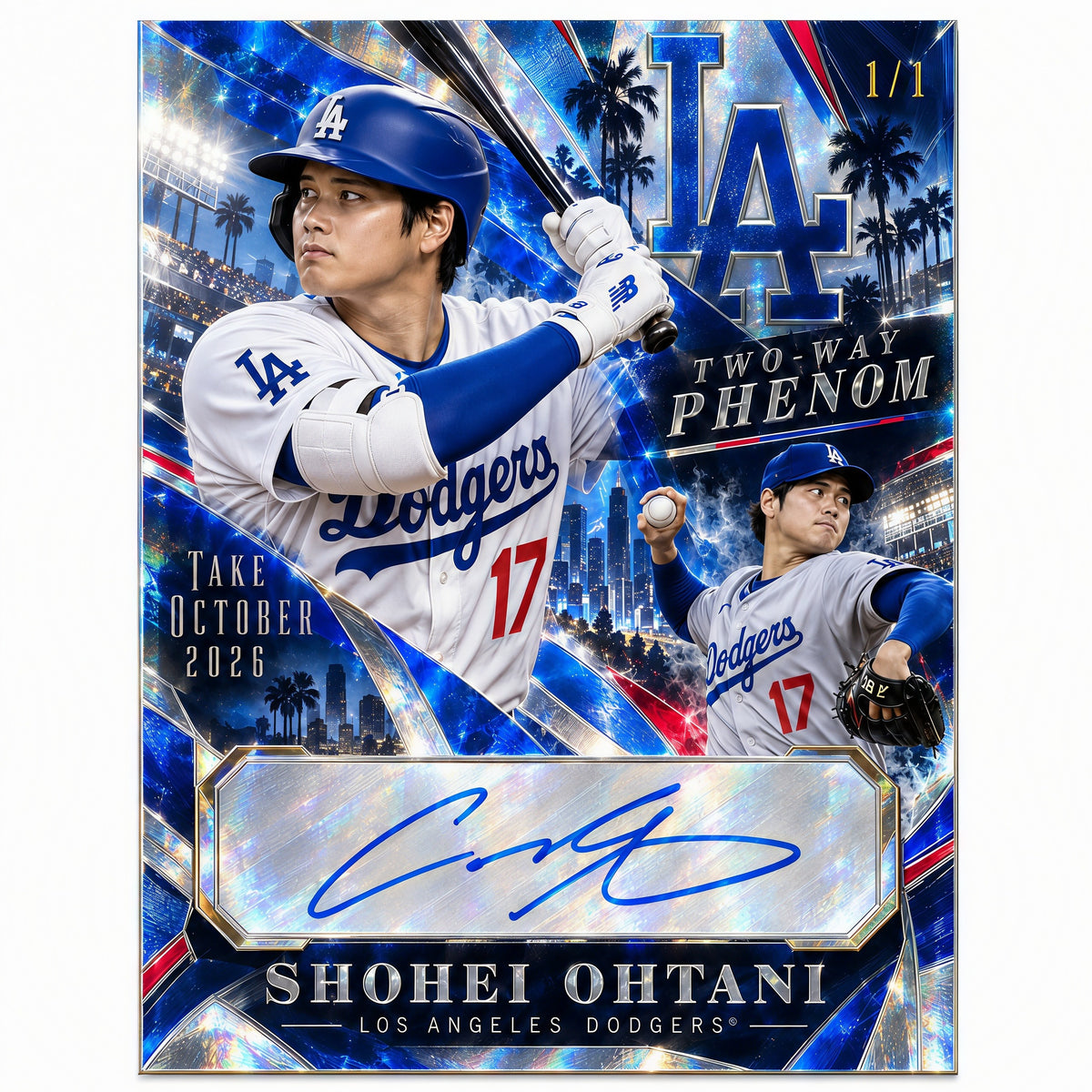 It's Time for Dodger Baseball! Dodgers “Take October” Trading Card Hobby Box