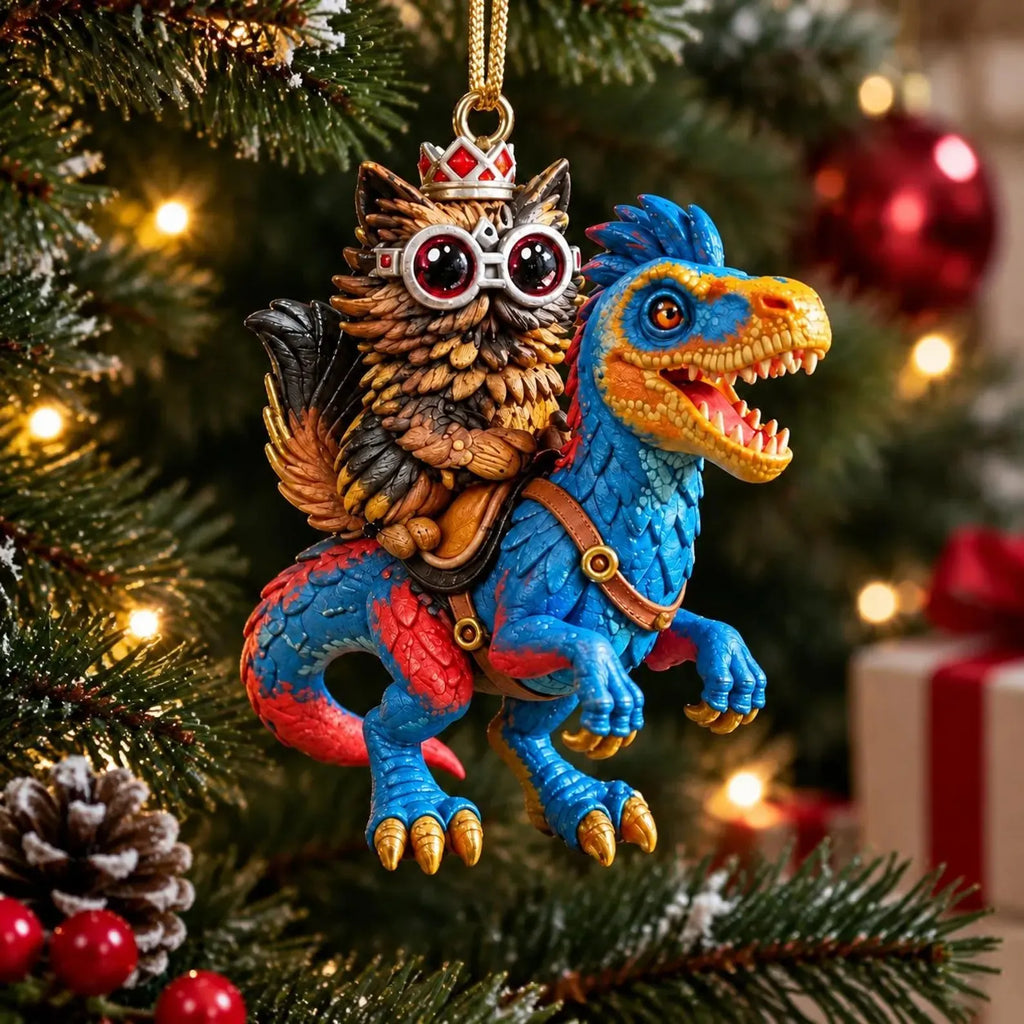 Fantasy RPG Dungeon Adventurer Christmas Ornaments