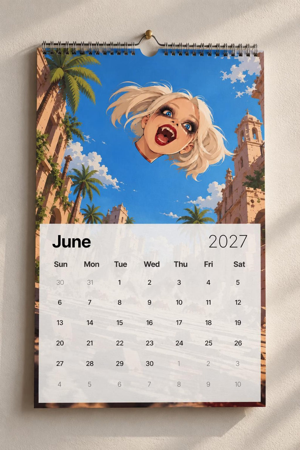 Carl 2027 Wall Calendar