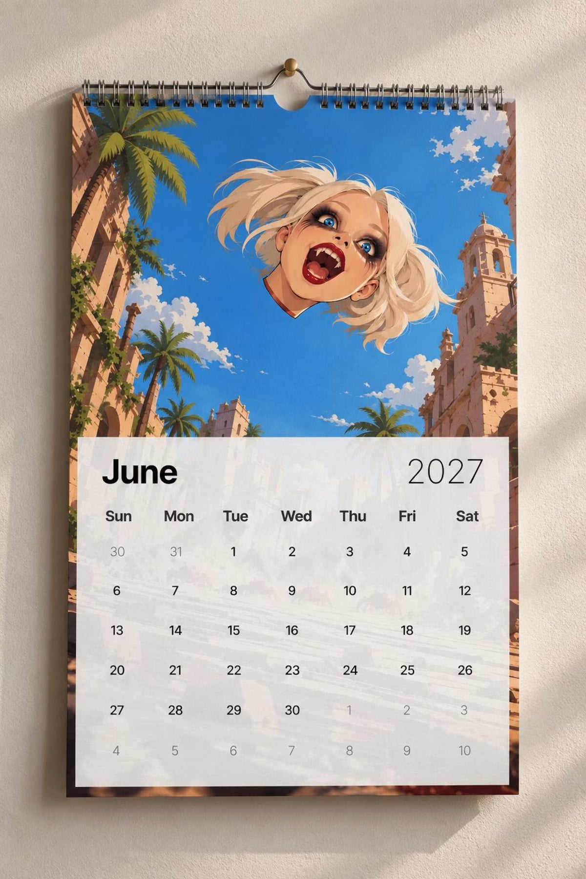 Carl 2027 Wall Calendar